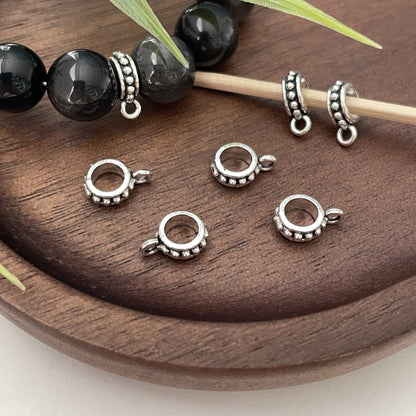 Alloy Hanging Head Connecting Buckle Spacer Beads