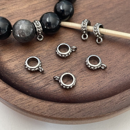 Alloy Hanging Head Connecting Buckle Spacer Beads