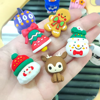 Christmas Silicone Beads Pen Focus Beads Scattered Beads