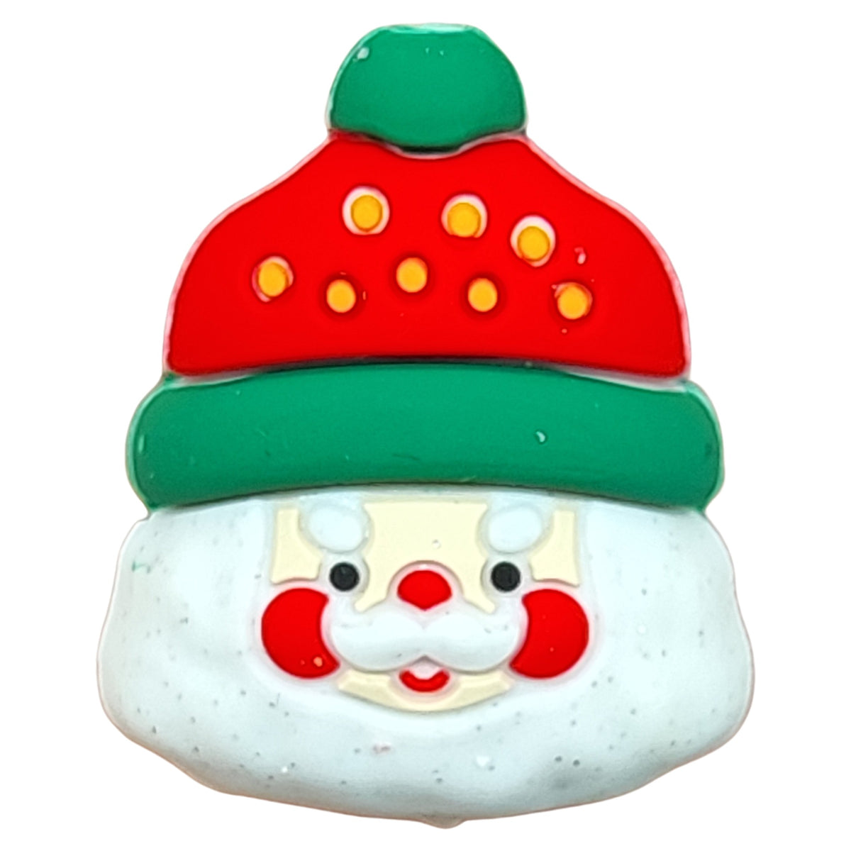 Christmas Silicone Beads Pen Focus Beads Scattered Beads | Silicone Focal Bead for DIY Keychain & Pen Wrap