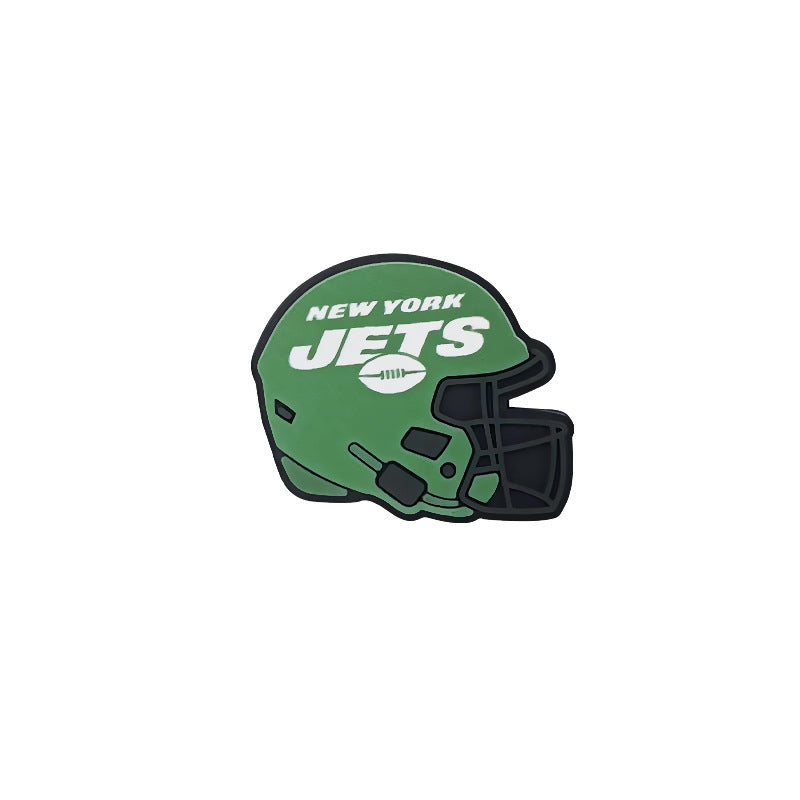 32 Teams 3D Football Team Silicone Helmet Focus Beads | DIY Sports Fan Bracelet & Keychain Craft Bead