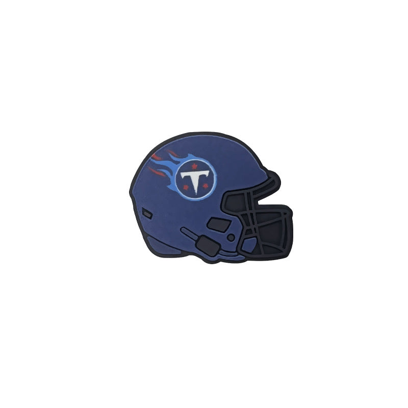 32 Teams 3D Football Team Silicone Helmet Focus Beads - Beadable Cat