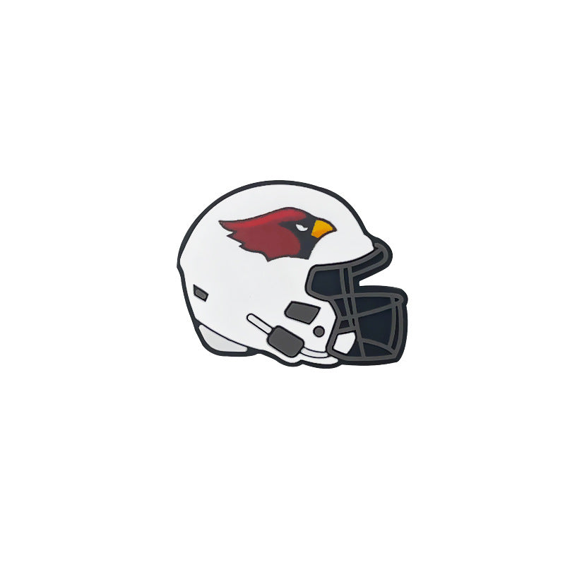 32 Teams 3D Football Team Silicone Helmet Focus Beads | DIY Sports Fan Bracelet & Keychain Craft Bead
