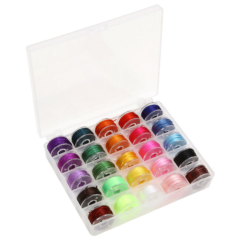 25-grid Box of Elastic String Beaded Bracelets - Beadable Cat