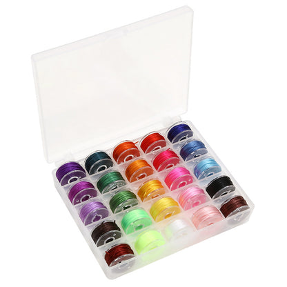 25-grid Box of Elastic String Beaded Bracelets - Beadable Cat