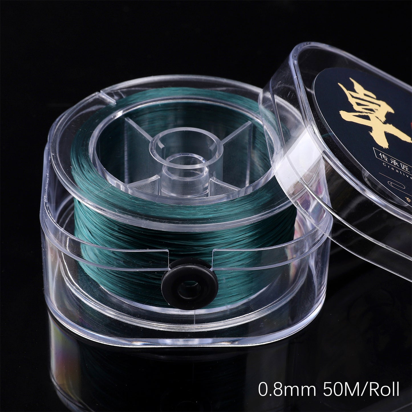 Handmade DIY String Accessories Flat Crystal Elastic Line - Beadable Cat