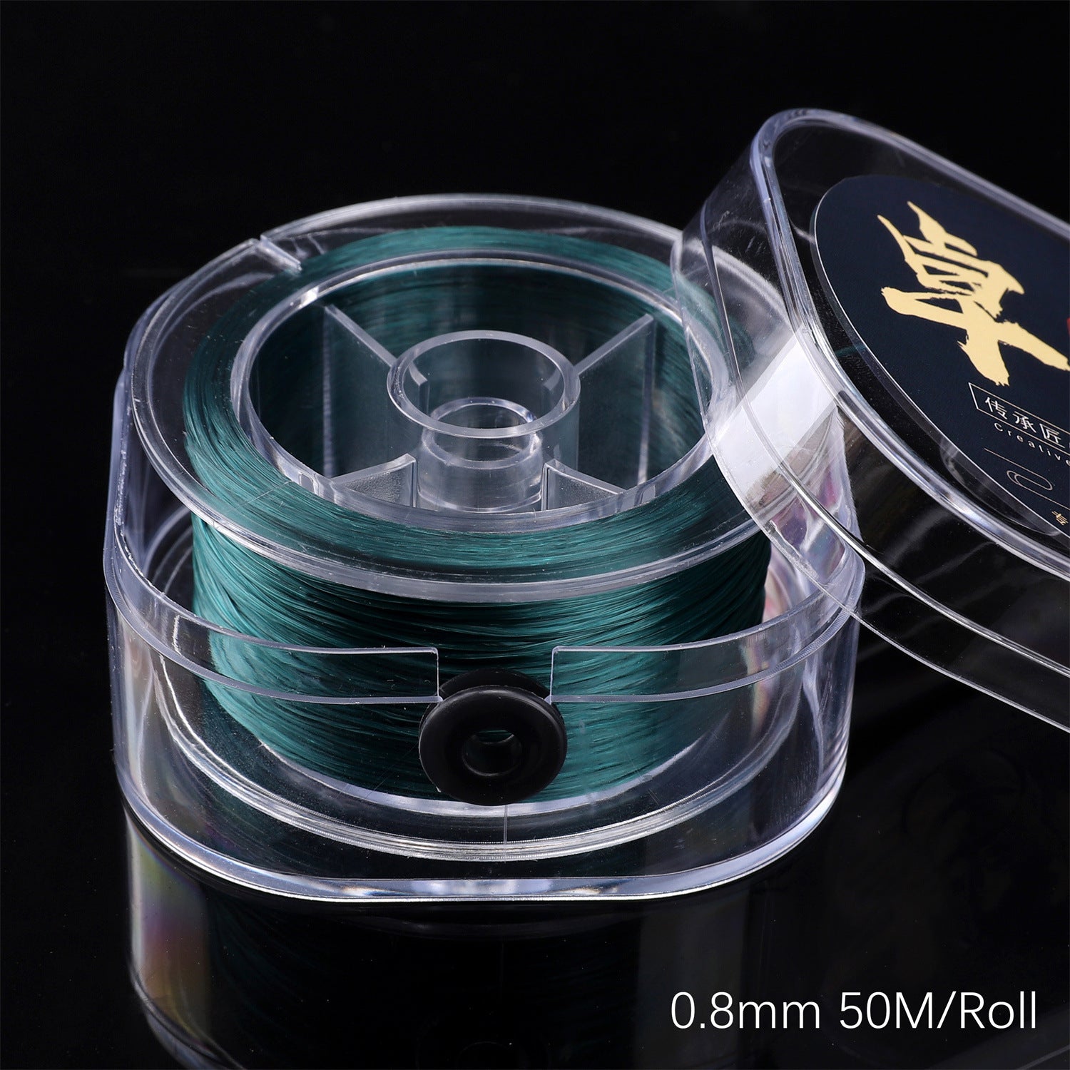 Handmade DIY String Accessories Flat Crystal Elastic Line - Beadable Cat