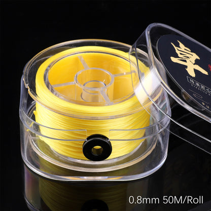 Handmade DIY String Accessories Flat Crystal Elastic Line - Beadable Cat