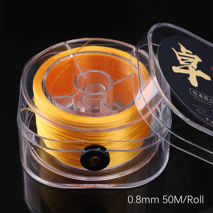 Handmade DIY String Accessories Flat Crystal Elastic Line - Beadable Cat