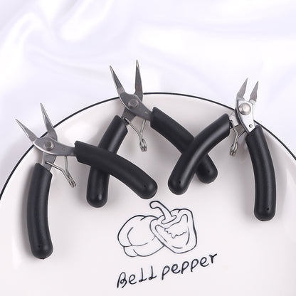 Stainless Steel Mini Pliers DIY Hand Winding Tool - Beadable Cat