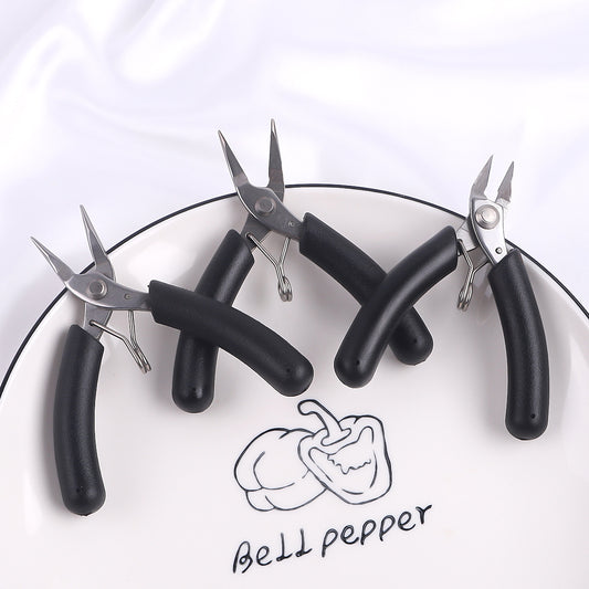 Stainless Steel Mini Pliers DIY Hand Winding Tool - Beadable Cat