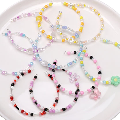 Dopamine Color Millet Beads Mixed Color DIY Bracelet Handmade Beaded Set - Beadable Cat