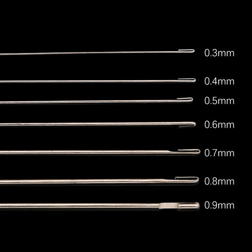 DIY Stainless Steel Beaded Crochet Needle Beading Artifact - Beadable Cat