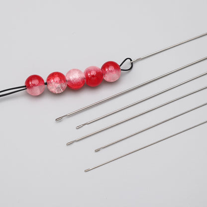 DIY Stainless Steel Beaded Crochet Needle Beading Artifact - Beadable Cat