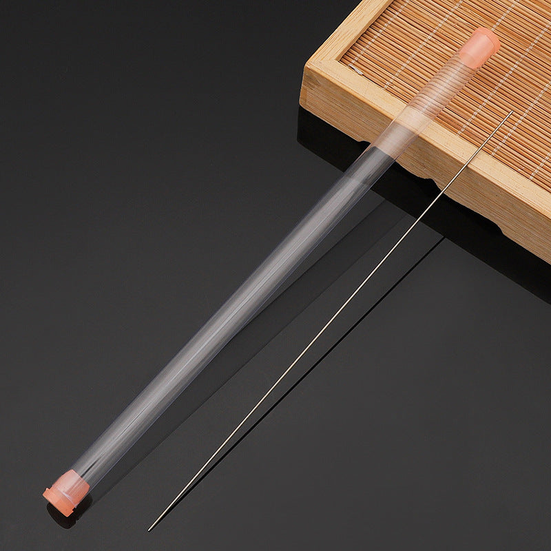 DIY Stainless Steel Beaded Crochet Needle Beading Artifact - Beadable Cat