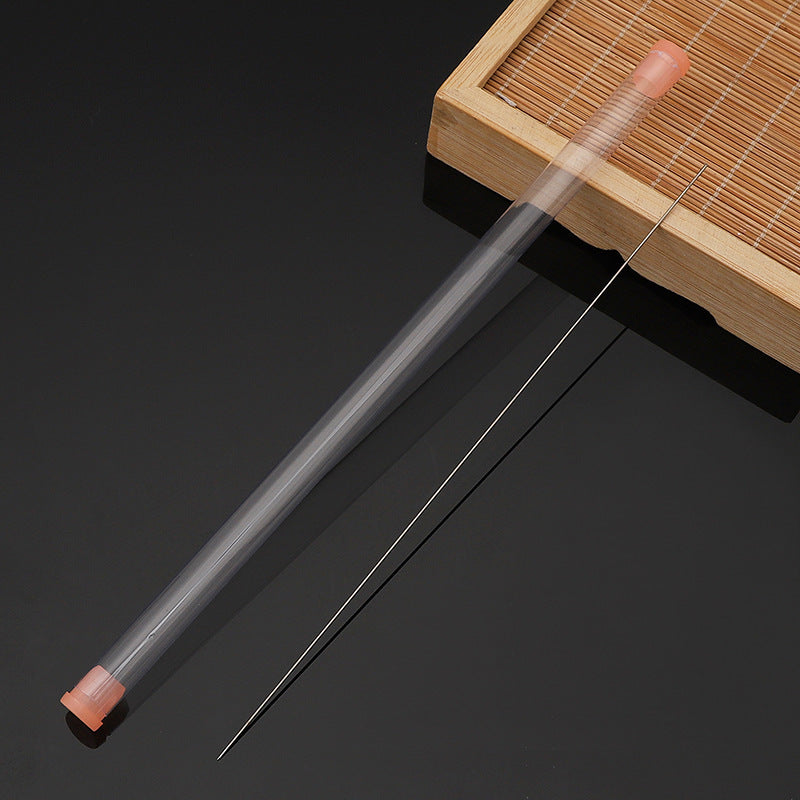 DIY Stainless Steel Beaded Crochet Needle Beading Artifact - Beadable Cat