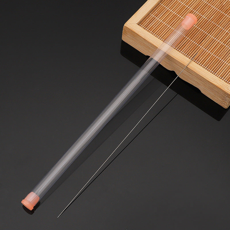 DIY Stainless Steel Beaded Crochet Needle Beading Artifact - Beadable Cat