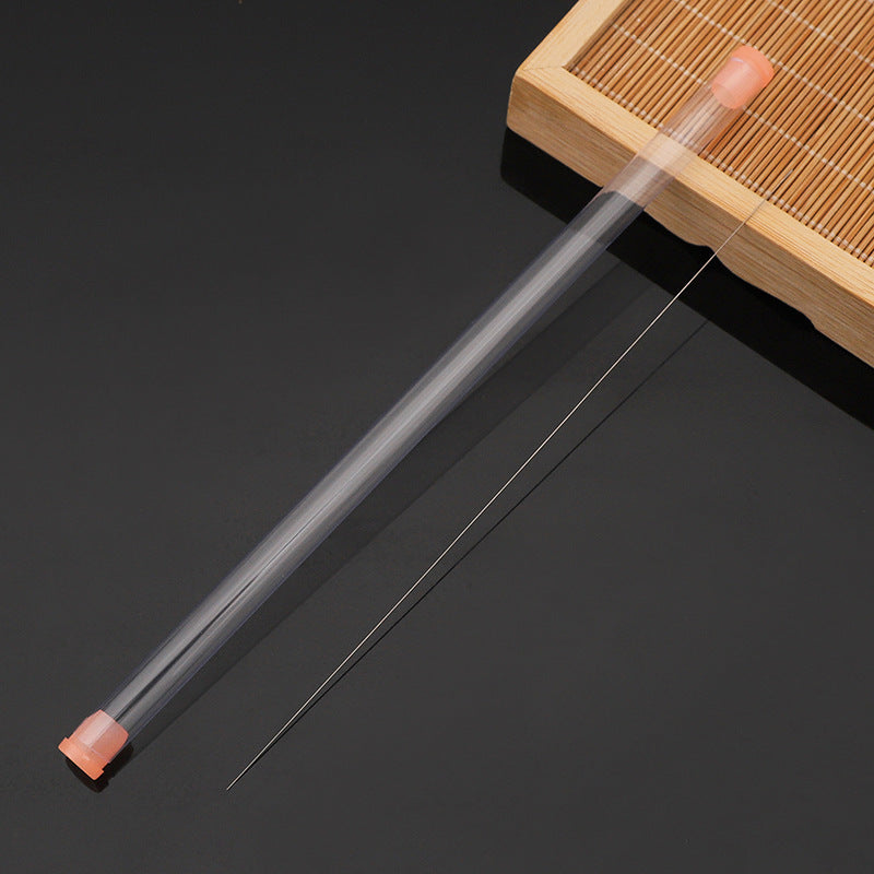 DIY Stainless Steel Beaded Crochet Needle Beading Artifact | DIY Keychain Bracelet Making Supply