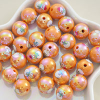 Orange Christmas Snowman