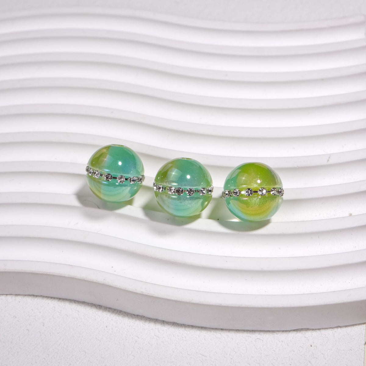 16mm UV Iridescent Glow-in-the-Dark Beads | Acrylic Bead for DIY Bracelet Keychain Jewelry Making