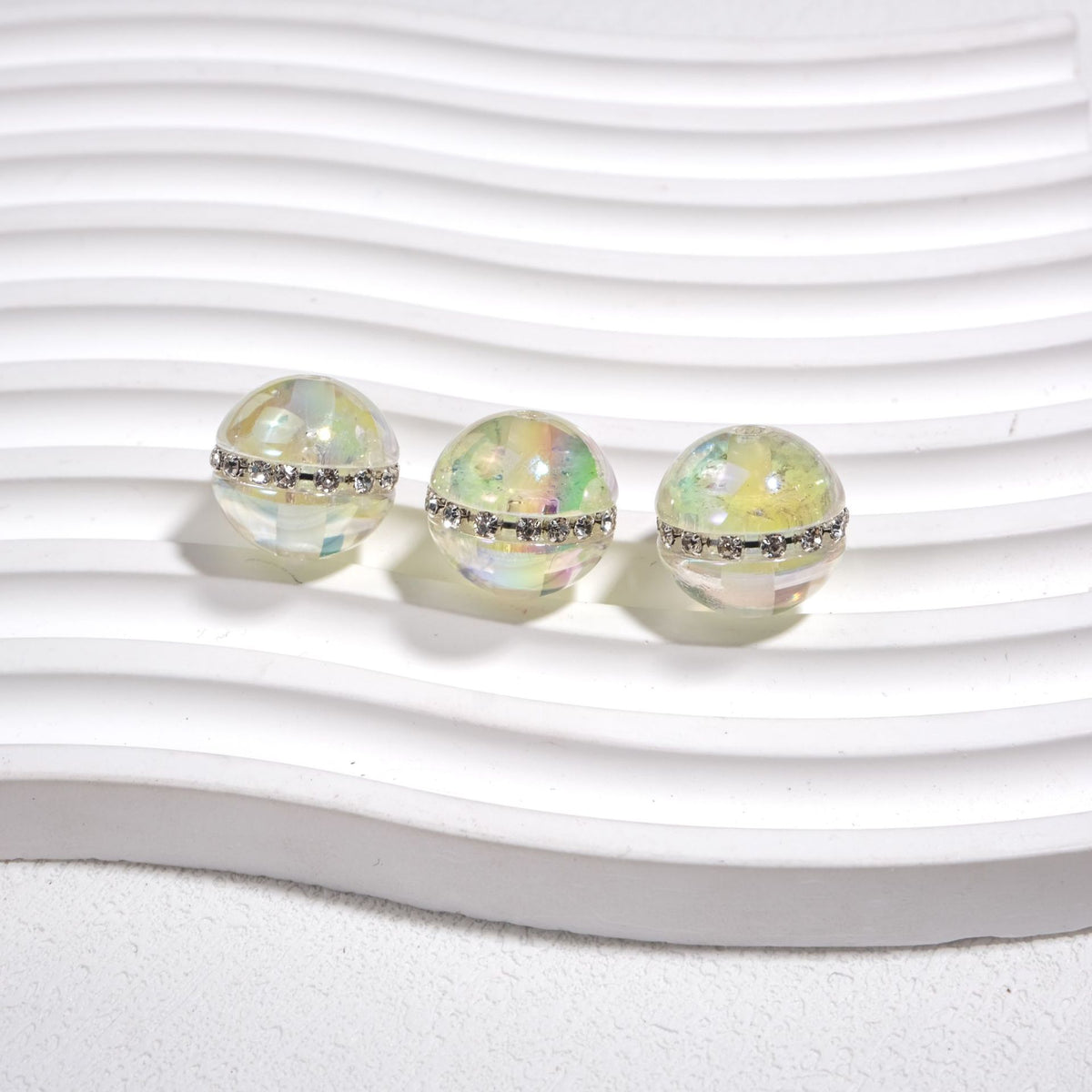 16mm UV Iridescent Glow-in-the-Dark Beads | Acrylic Bead for DIY Bracelet Keychain Jewelry Making