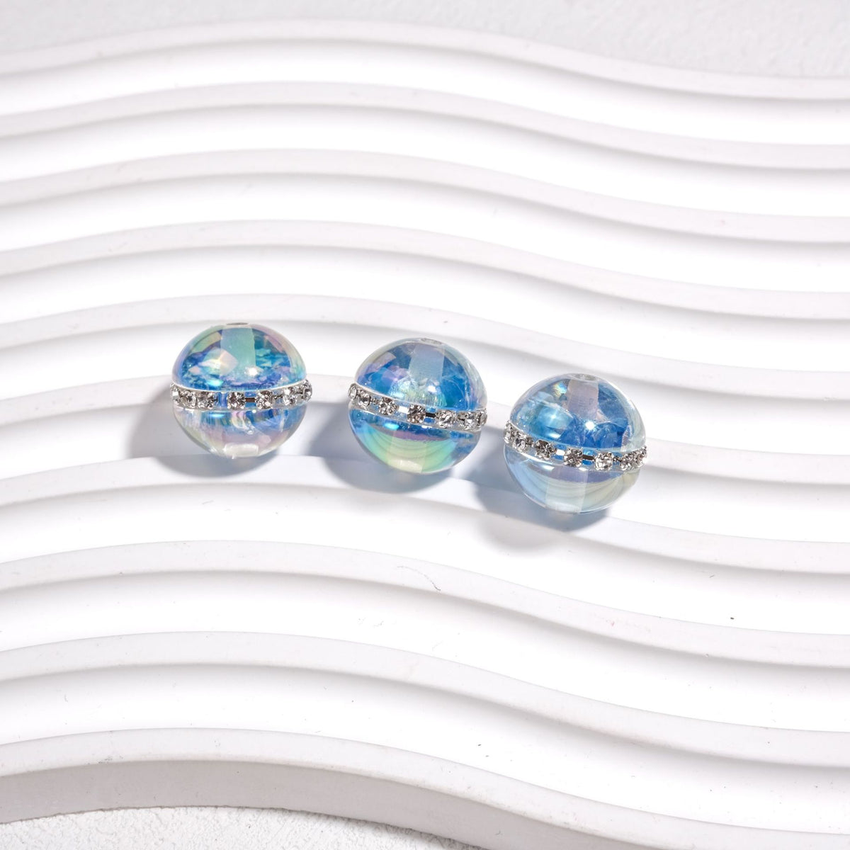 16mm UV Iridescent Glow-in-the-Dark Beads | Acrylic Bead for DIY Bracelet Keychain Jewelry Making