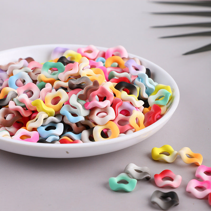 Die Die Le Hexagonal Texture Paint Splicing Round Wave Lace