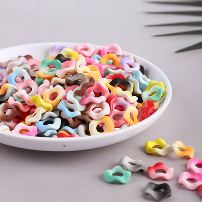 Die Die Le Hexagonal Texture Paint Splicing Round Wave Lace