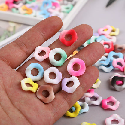 Die Die Le Hexagonal Texture Paint Splicing Round Wave Lace