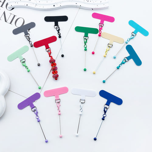 DIY Beaded Colorful Phone Clips | DIY Bead Bracelet Keychain & Jewelry Craft Supply