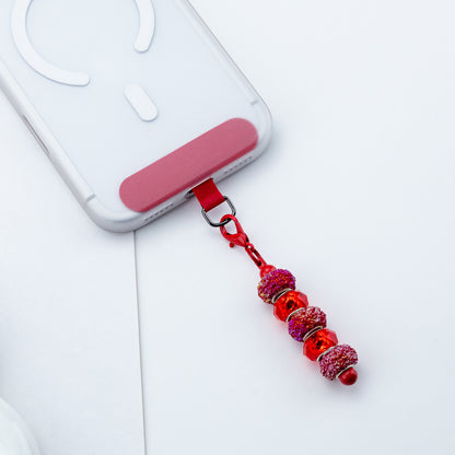 DIY Beaded Colorful Phone Clips | DIY Bead Bracelet Keychain & Jewelry Craft Supply