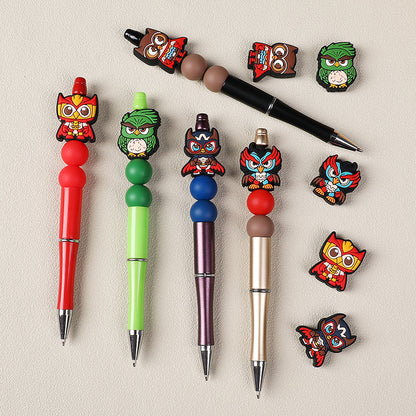 Cartoon Owl Silicone Focus Beads