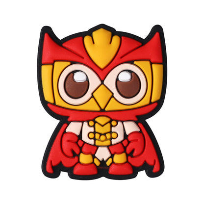 Cartoon Owl Silicone Focus Beads