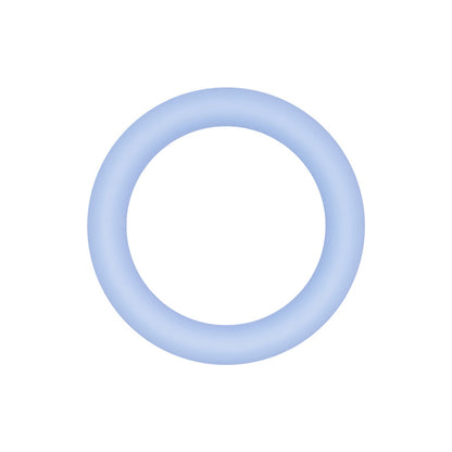 65mm Colored Silicone Ring | Silicone Focal Bead for DIY Keychain & Pen Wrap