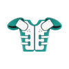 Green 3D Rugby Armor