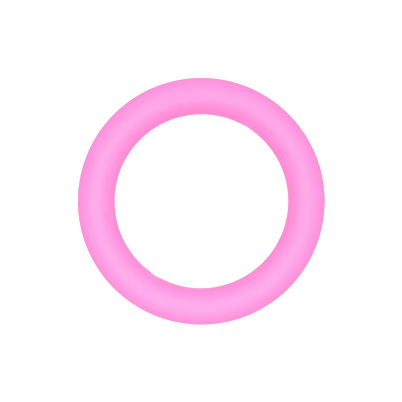 65mm Colored Silicone Ring | Silicone Focal Bead for DIY Keychain & Pen Wrap