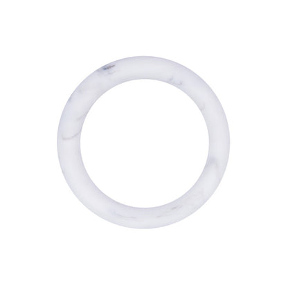 65mm Colored Silicone Ring | Silicone Focal Bead for DIY Keychain & Pen Wrap