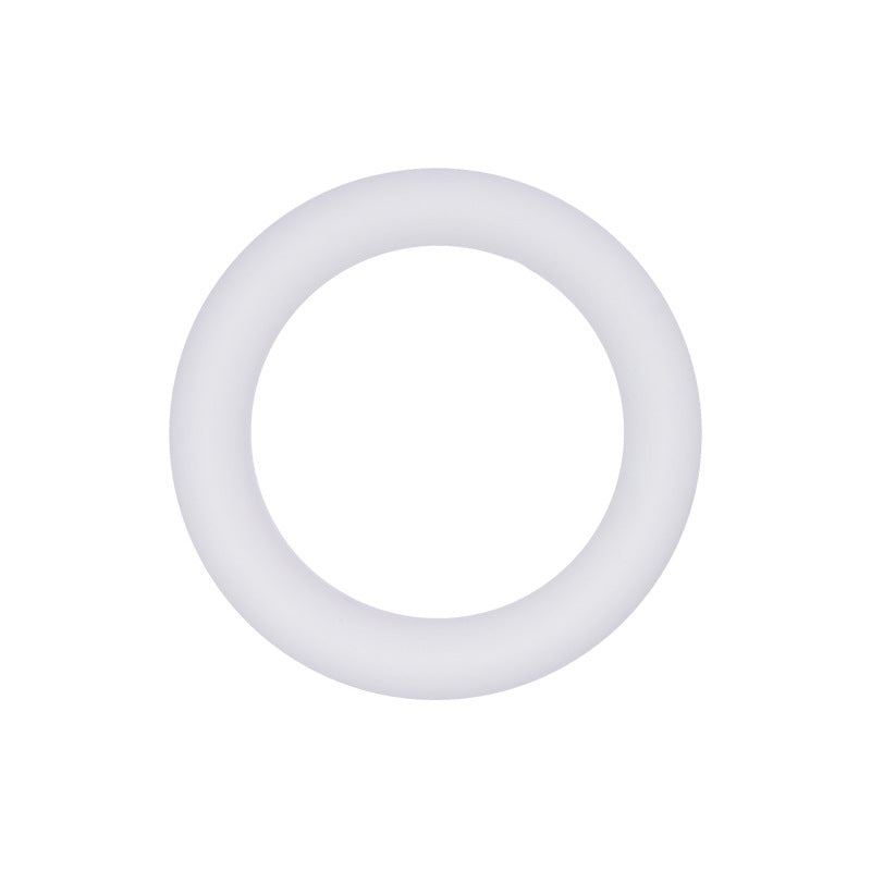 65mm Colored Silicone Ring | Silicone Focal Bead for DIY Keychain & Pen Wrap