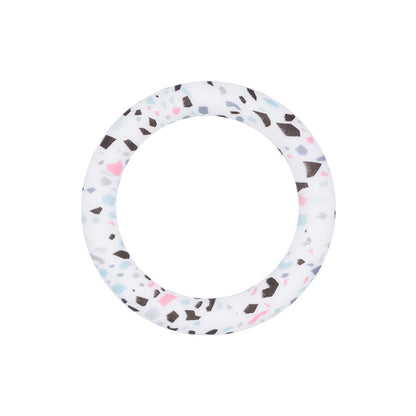 65mm Colored Silicone Ring | Silicone Focal Bead for DIY Keychain & Pen Wrap