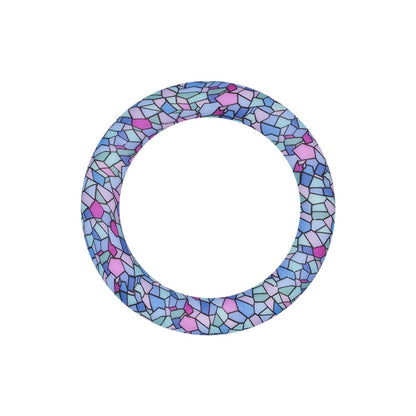 65mm Colored Silicone Ring | Silicone Focal Bead for DIY Keychain & Pen Wrap