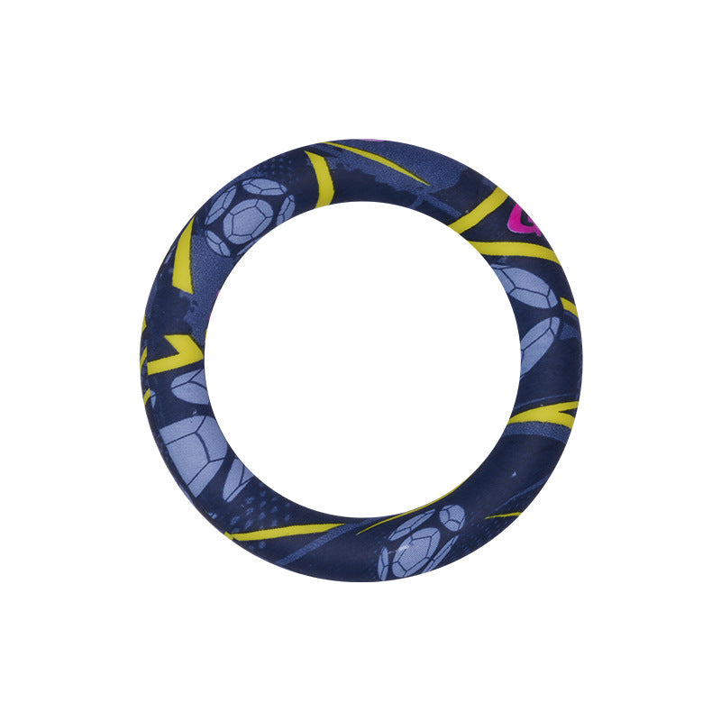 65mm Colored Silicone Ring | Silicone Focal Bead for DIY Keychain & Pen Wrap