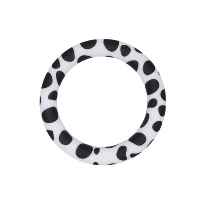 65mm Colored Silicone Ring | Silicone Focal Bead for DIY Keychain & Pen Wrap