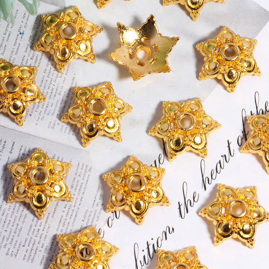 New Alloy Hexagonal Star Spacer Bead Holder