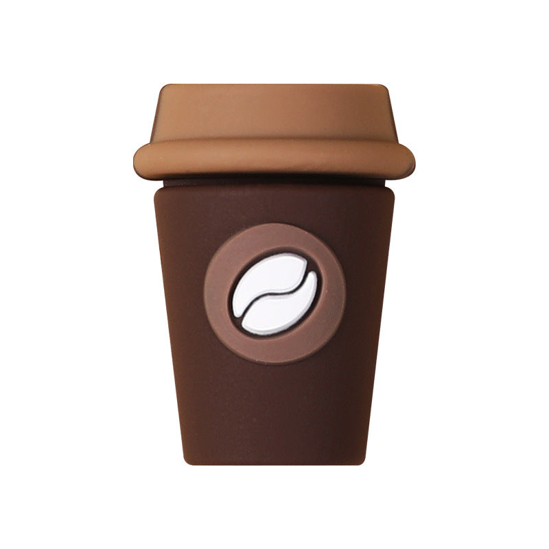 New 3D Coffee Cup Silicone Beaded Beads In Various Shapes | Silicone Focal Bead for DIY Keychain & Pen Wrap