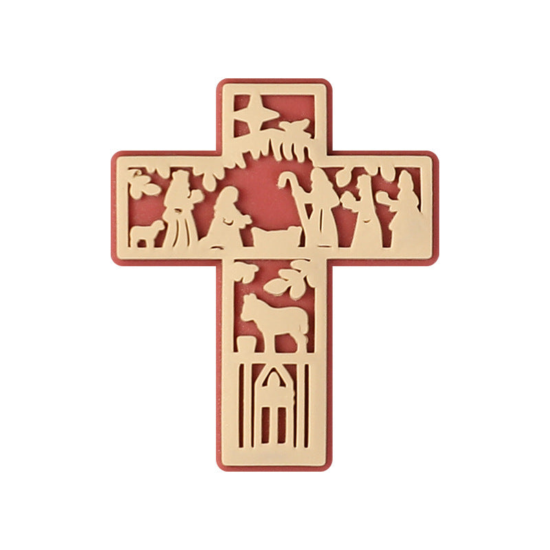 Religious Silicone Beads - Jesus & Bible Focal Charms | Silicone Focal Bead for DIY Keychain & Pen Wrap