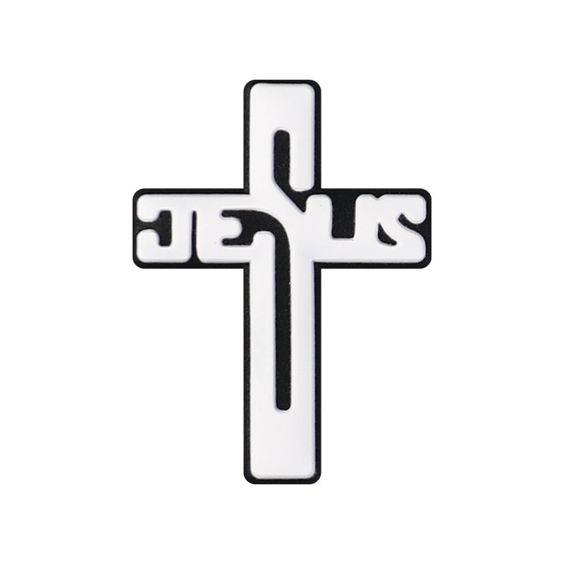 Religious Silicone Beads - Jesus & Bible Focal Charms | Silicone Focal Bead for DIY Keychain & Pen Wrap