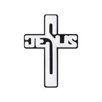 Black Coconut Jesus Cross