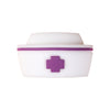 3D purple nurse hat