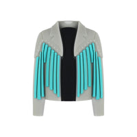 3D denim jacket