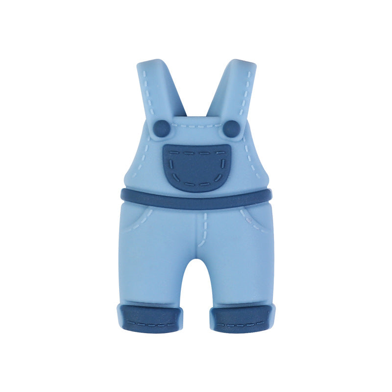 Mini Fashionista Series Silicone Beads: Assorted Jacket, Overalls and | Silicone Focal Bead for DIY Keychain & Pen Wrap